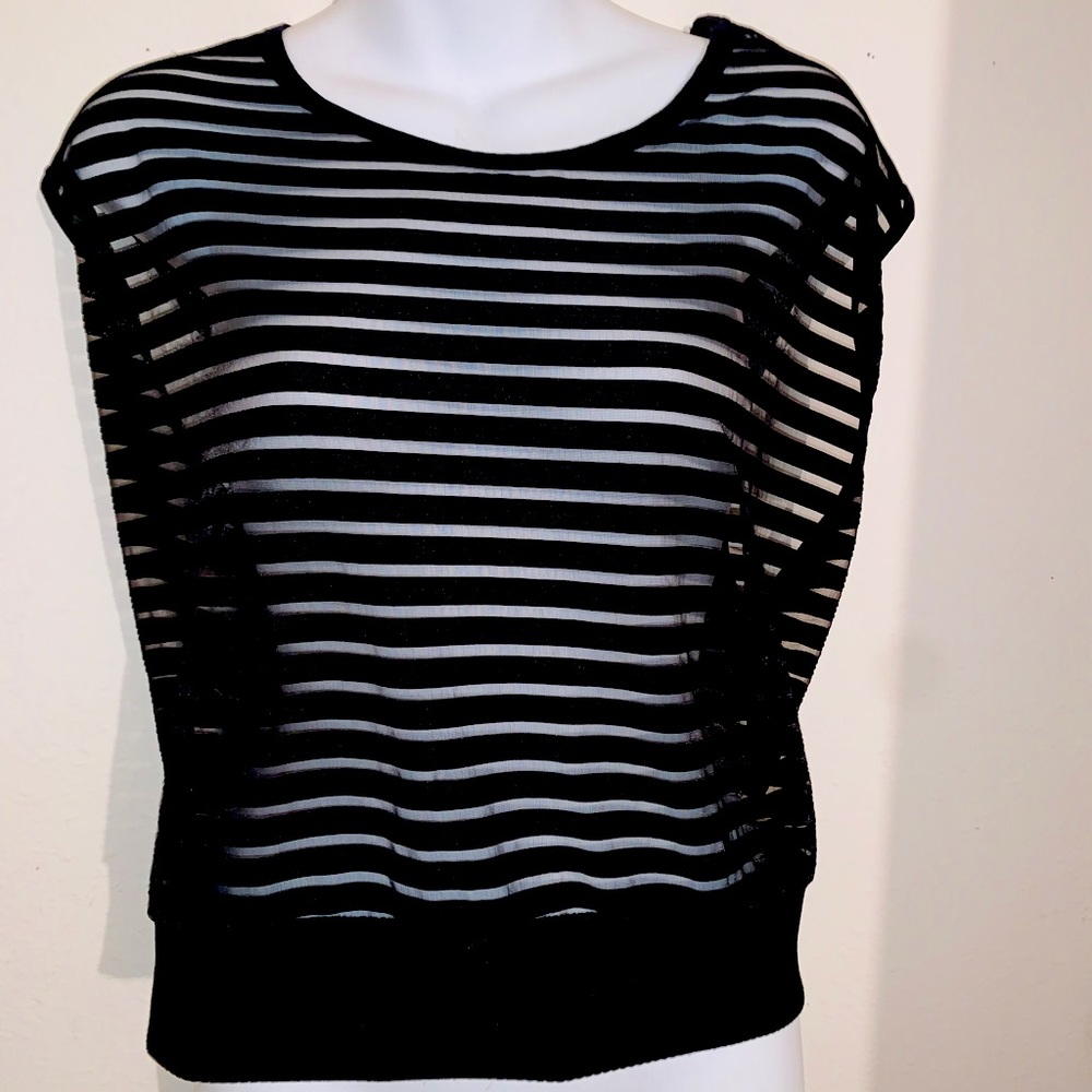 Mesh Crop Top